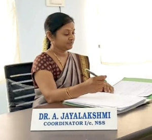 NSS COORDINATOR I/c